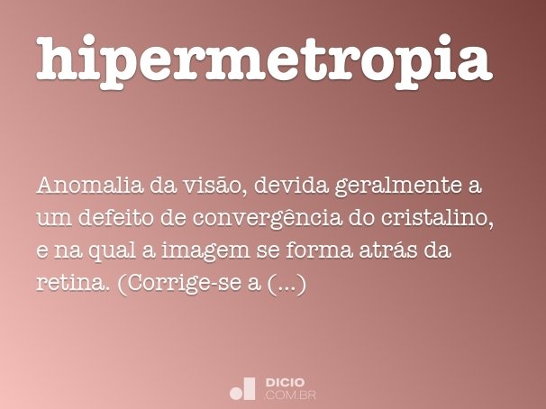 hipermetropia