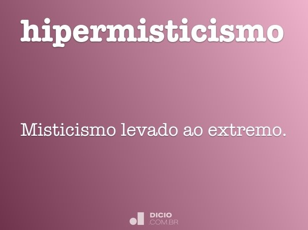 hipermisticismo
