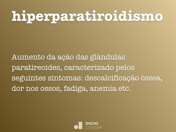 hiperparatiroidismo
