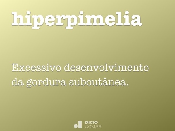 hiperpimelia