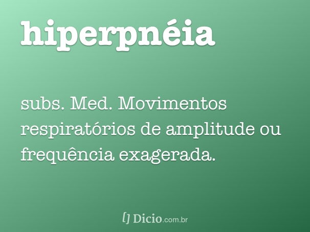 hiperpnéia