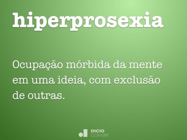hiperprosexia