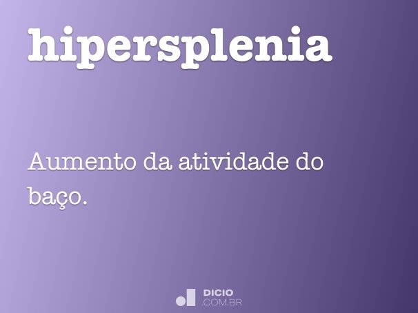 hipersplenia