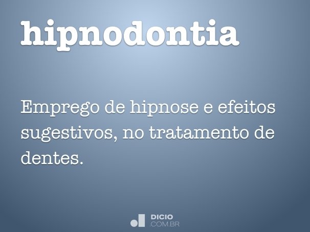 hipnodontia