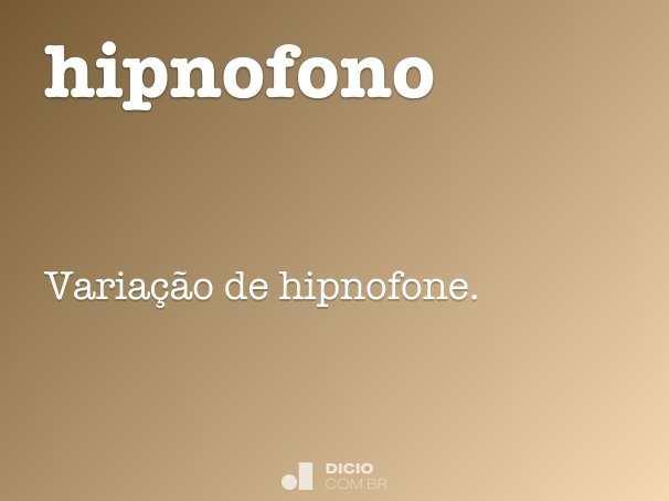 hipnofono