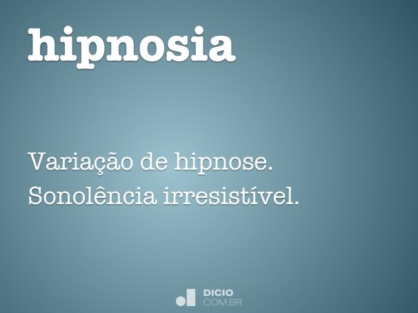 hipnosia