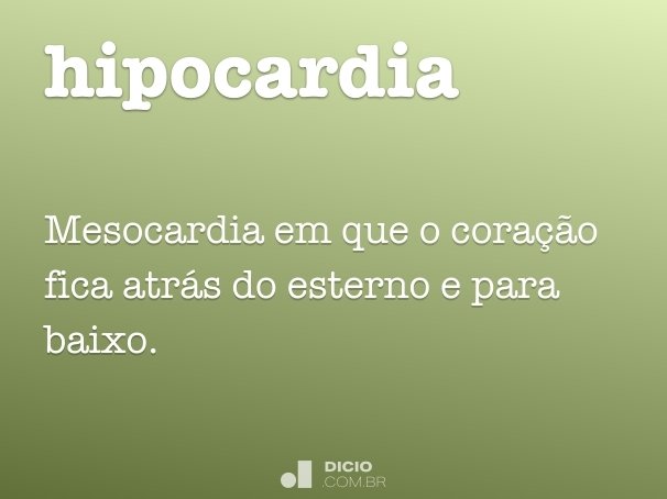 hipocardia