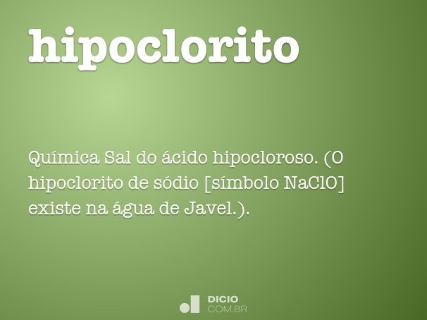 hipoclorito