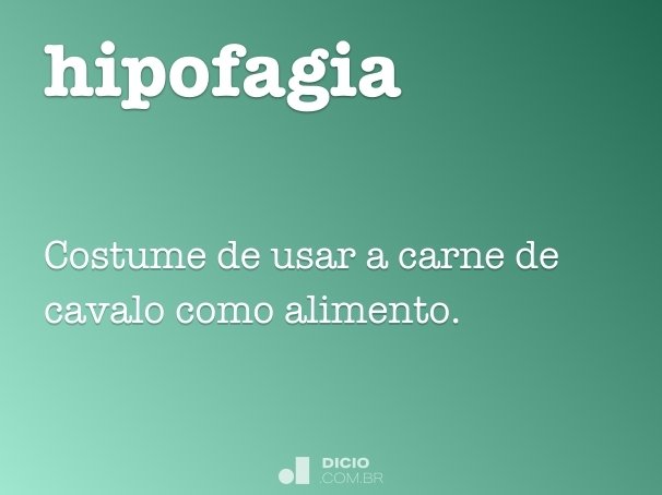 hipofagia