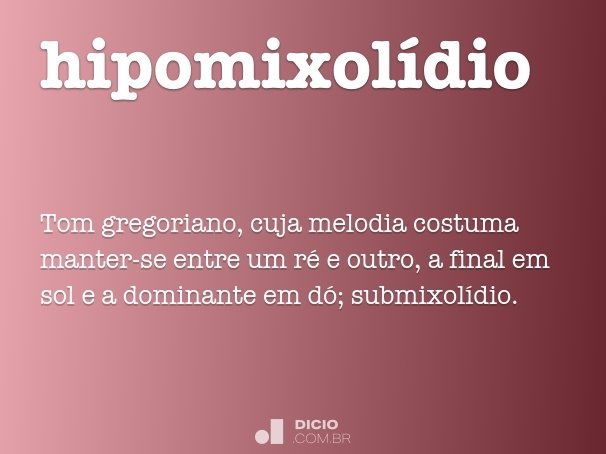 hipomixolídio
