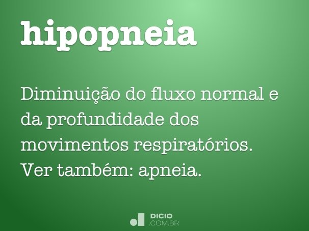 hipopneia