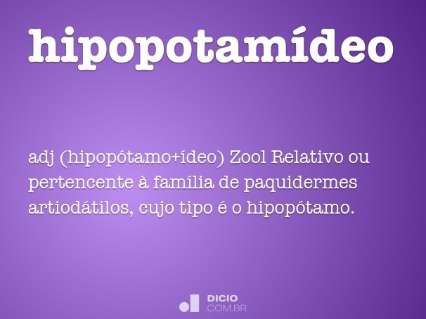 hipopotamídeo