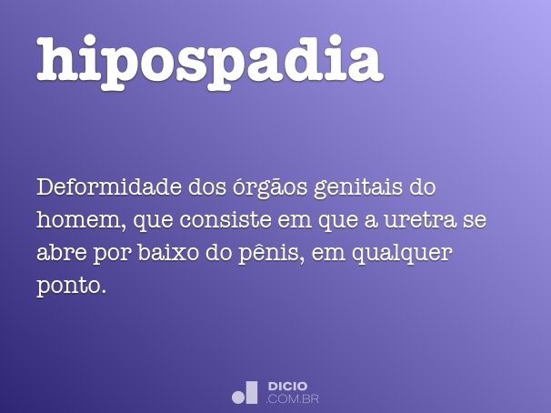 hipospadia