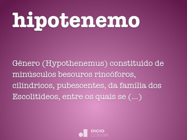 hipotenemo