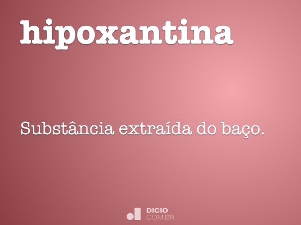 hipoxantina