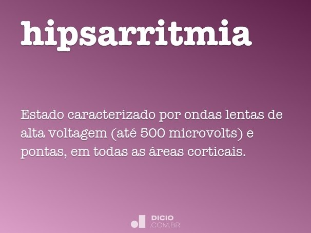hipsarritmia