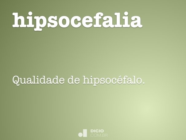 hipsocefalia