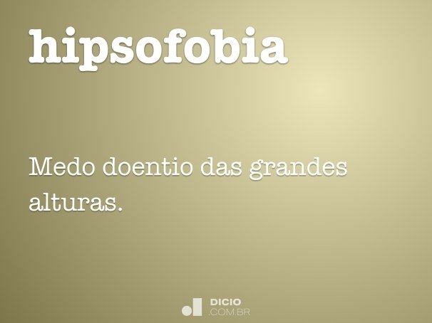 hipsofobia