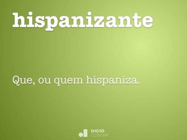 hispanizante