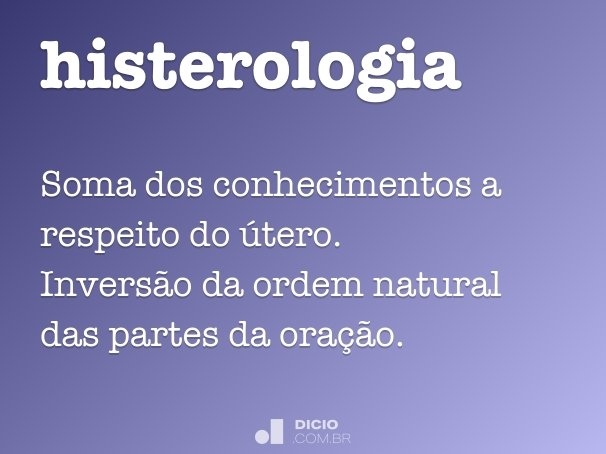 histerologia