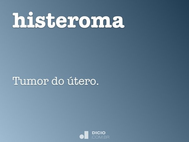 histeroma