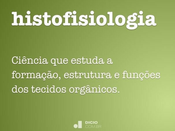 histofisiologia