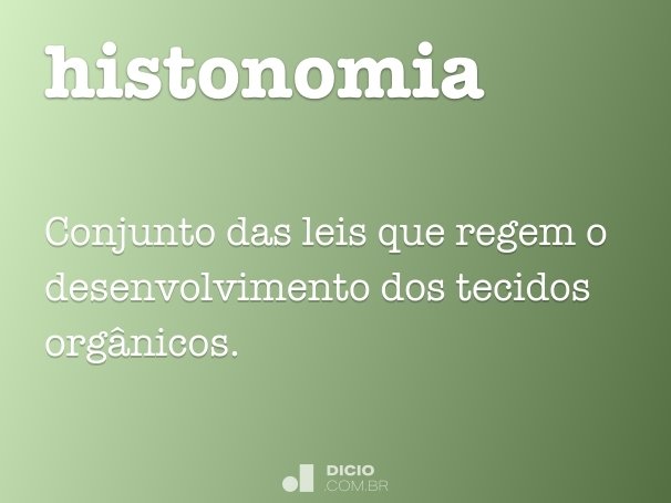 histonomia