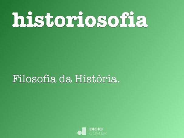 historiosofia