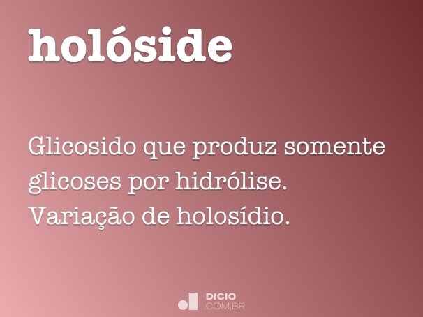 holóside