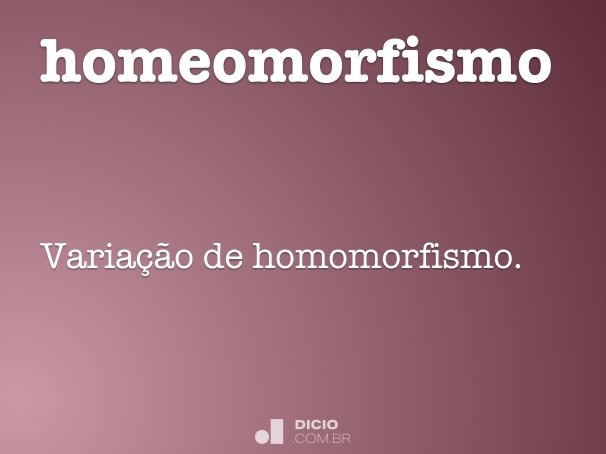 homeomorfismo