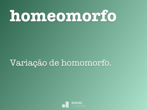 homeomorfo