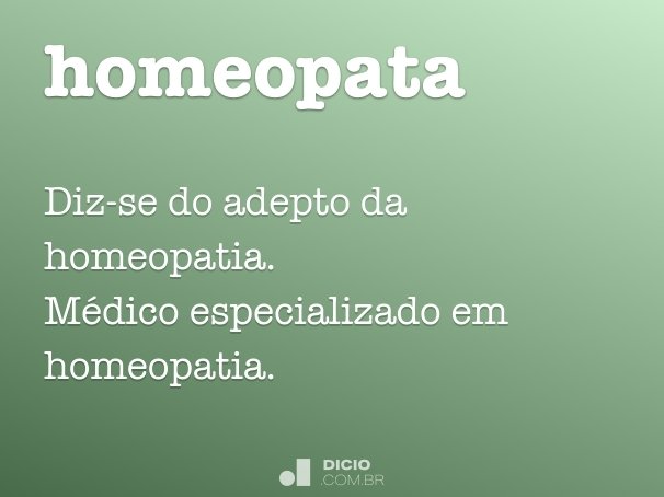 homeopata