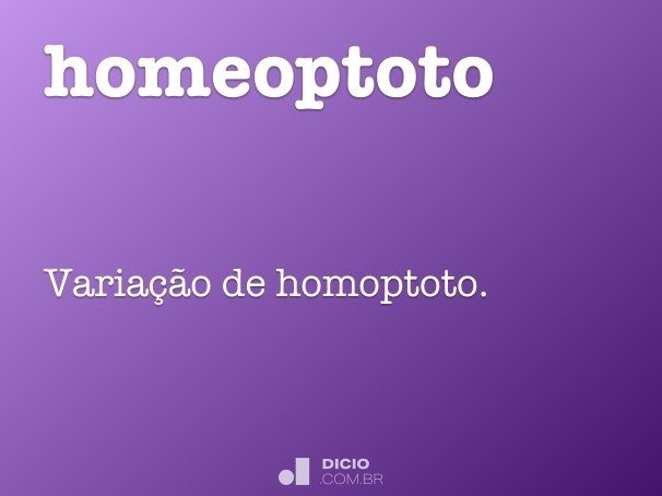 homeoptoto