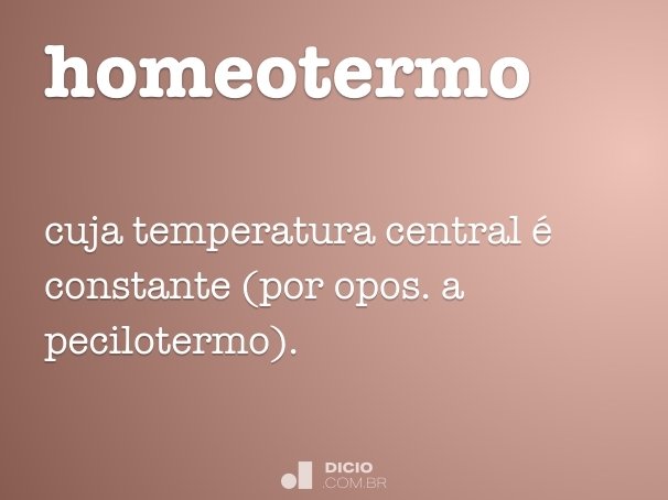 homeotermo