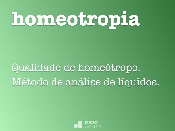 homeotropia