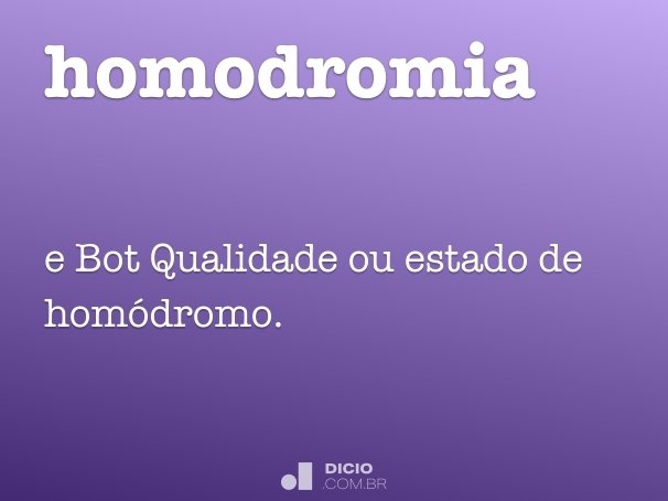 homodromia