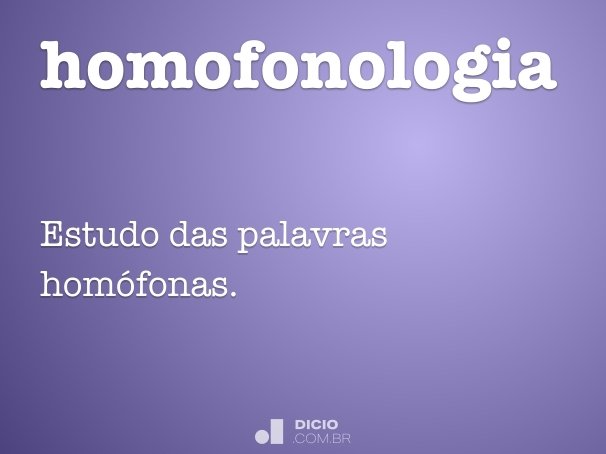 homofonologia