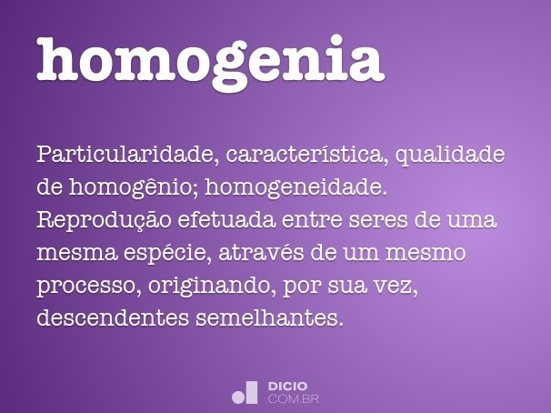 homogenia
