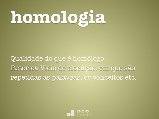 homologia