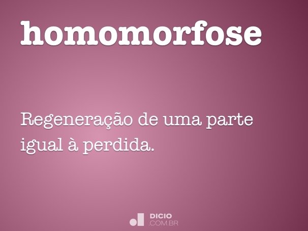 homomorfose