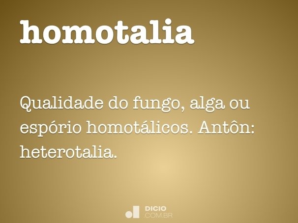 homotalia