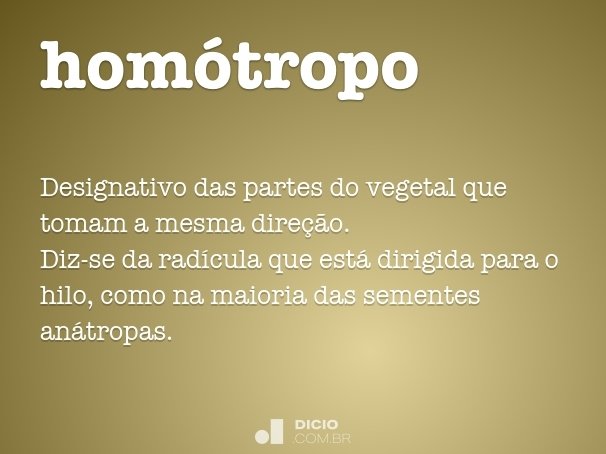 homótropo