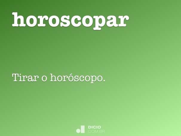 horoscopar