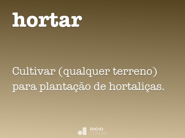 hortar