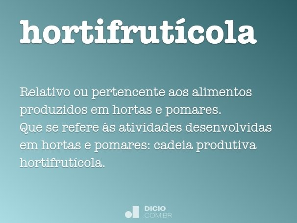 hortifrutícola