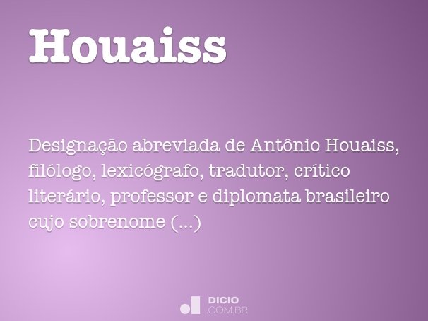 On-line - Dicio, Dicionário Online de Português