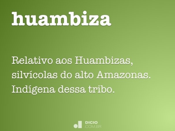 huambiza