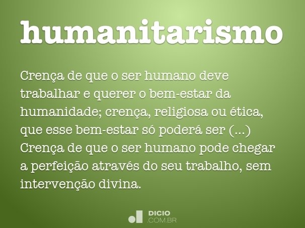humanitarismo