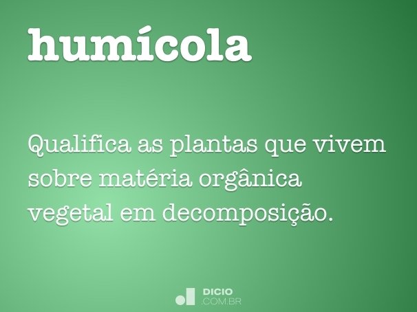 humícola