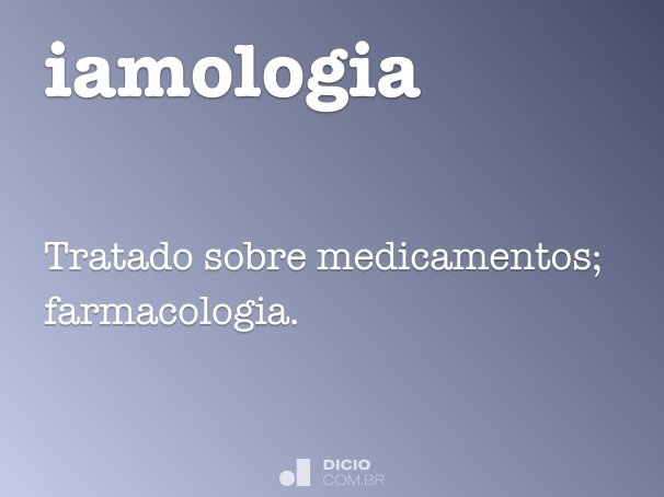 iamologia